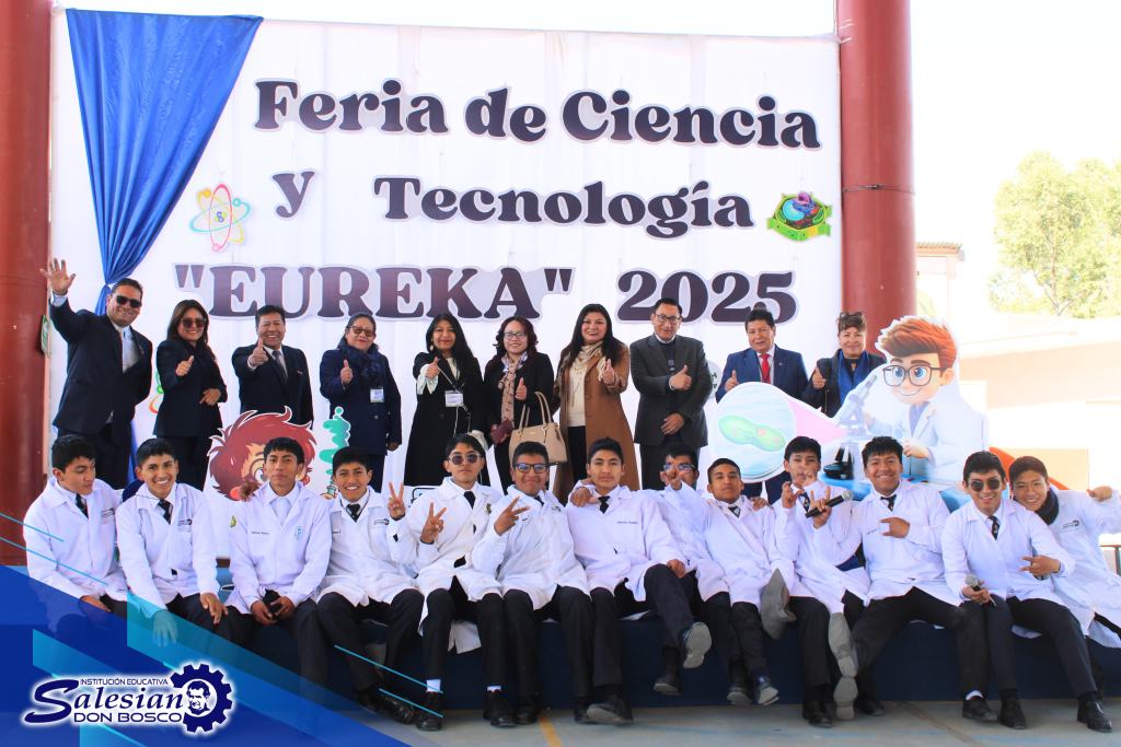 Foto 1 de «Nuestros estudiantes sorprenden con innovadores proyectos en la Feria de Ciencias ¡Eureka 2025! Etapa interna»