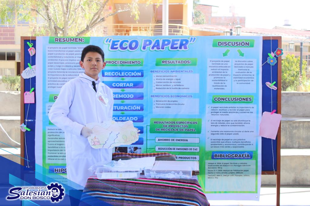 Foto 3 de «Nuestros estudiantes sorprenden con innovadores proyectos en la Feria de Ciencias ¡Eureka 2025! Etapa interna»